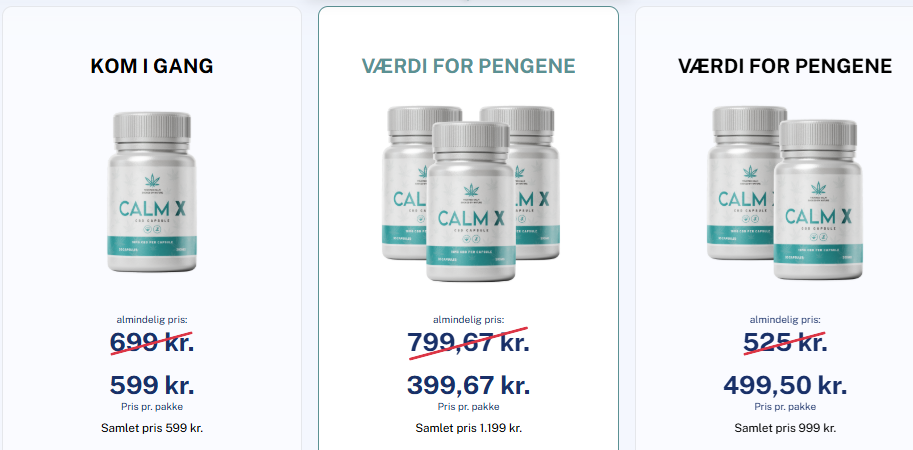 Calm X CBD Capsules UK