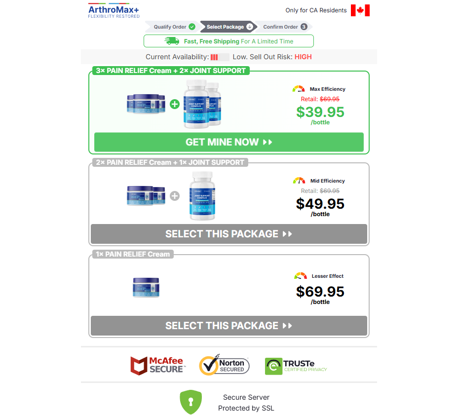 ArthroMax+ Cream Canada
