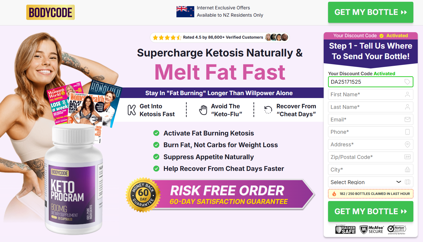BodyCode Keto New Zealand