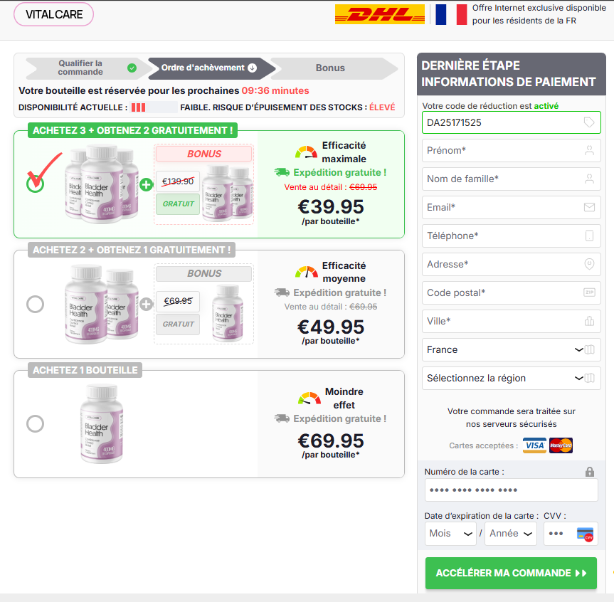 VitalCare Bladder Health France