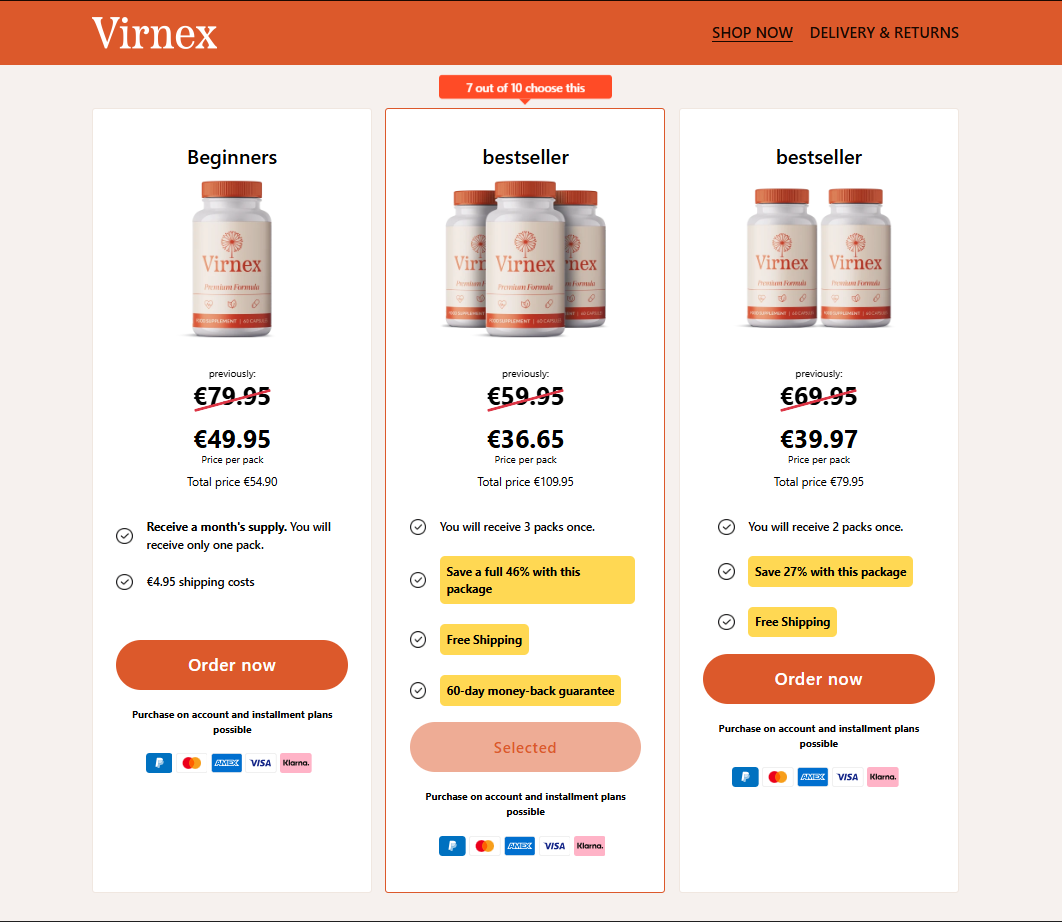 Virnex Diet Capsules