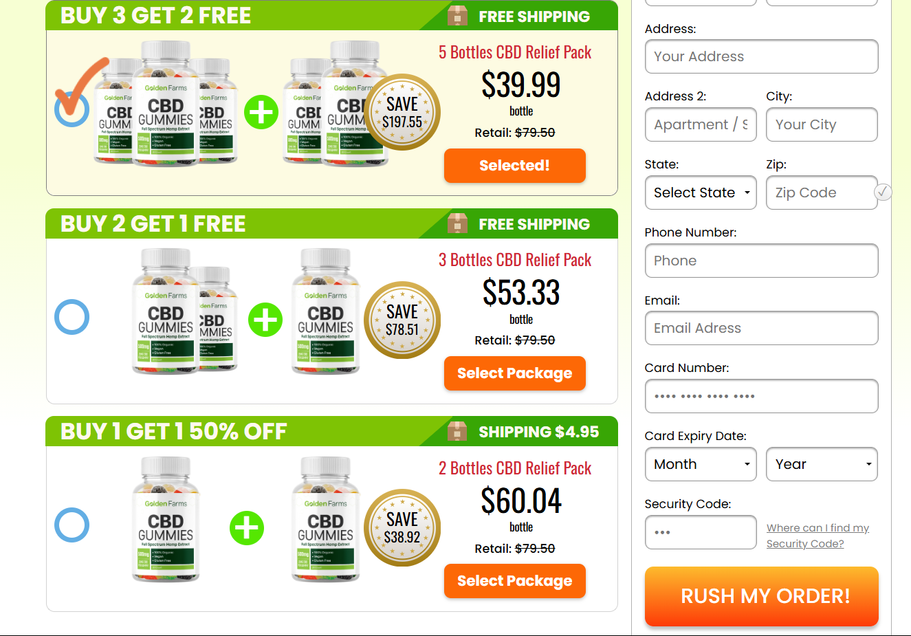 Green Farms CBD Gummies Reviews