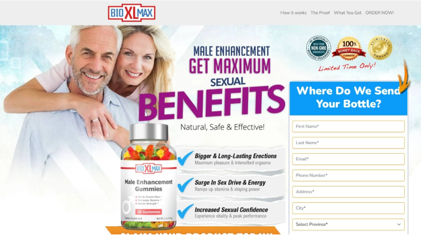 Bio XL Max Male Enhancement Canada
