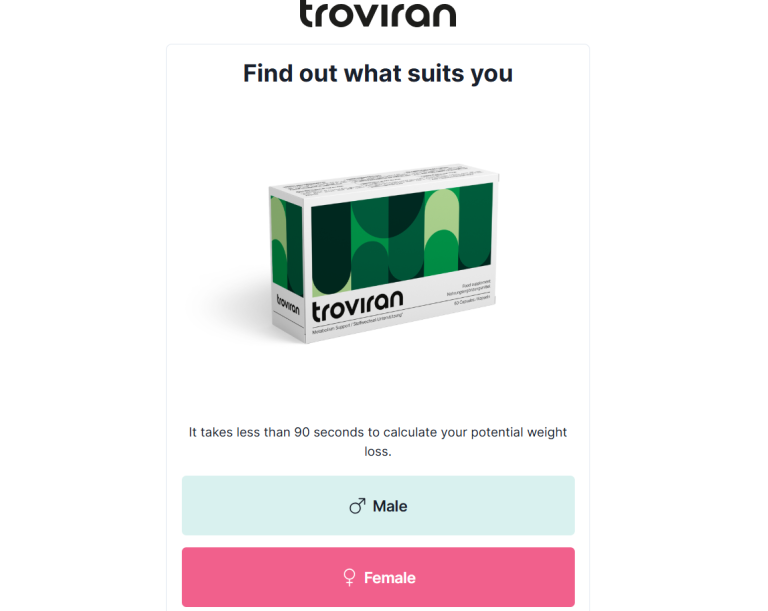 Troviran Diet UK